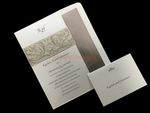 Filigree Embrace [CC-66] Fancy Luxury Wedding Invitation
