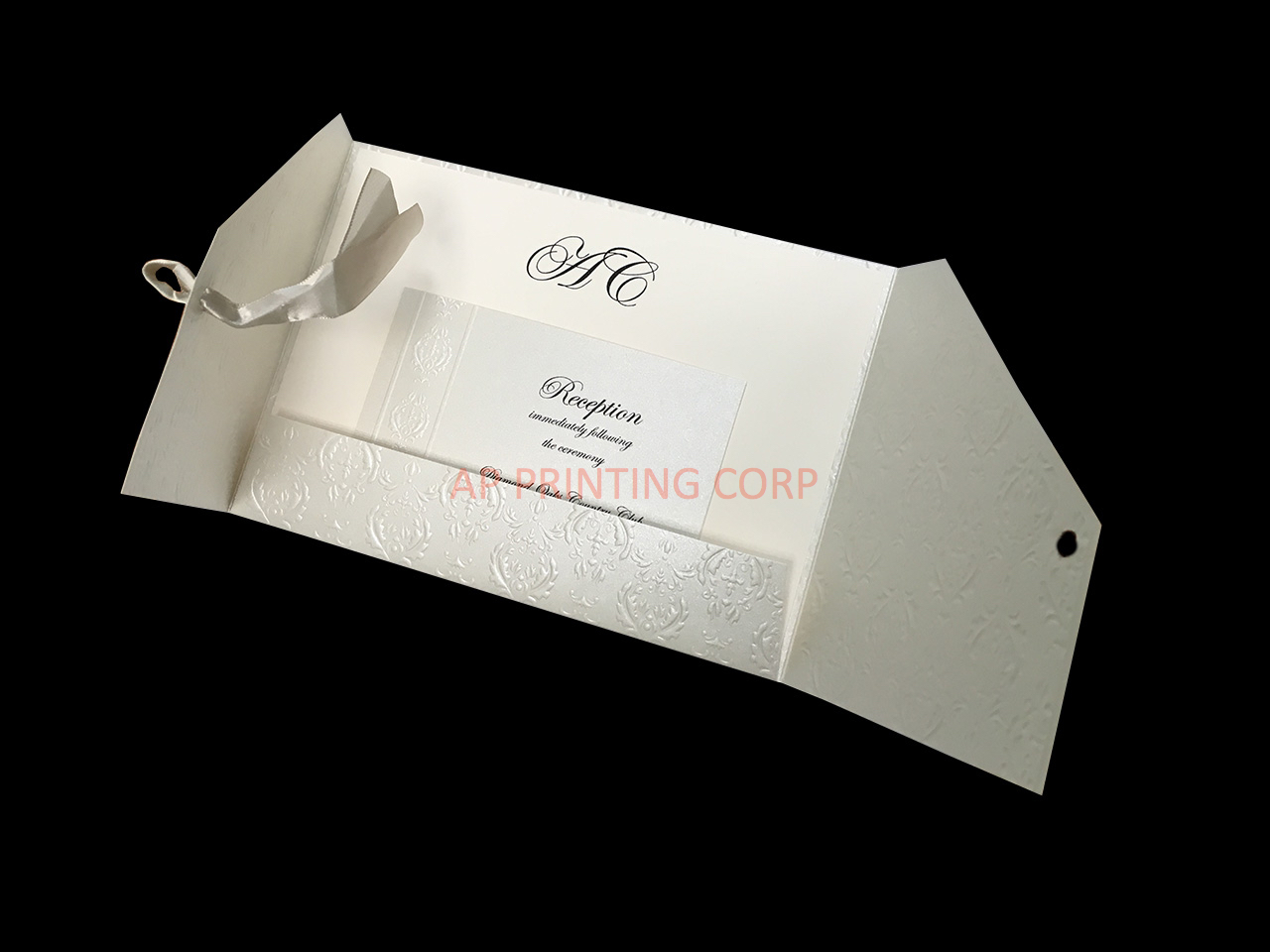 Baroque Detail [CC-88] Fancy Luxury Wedding Invitation