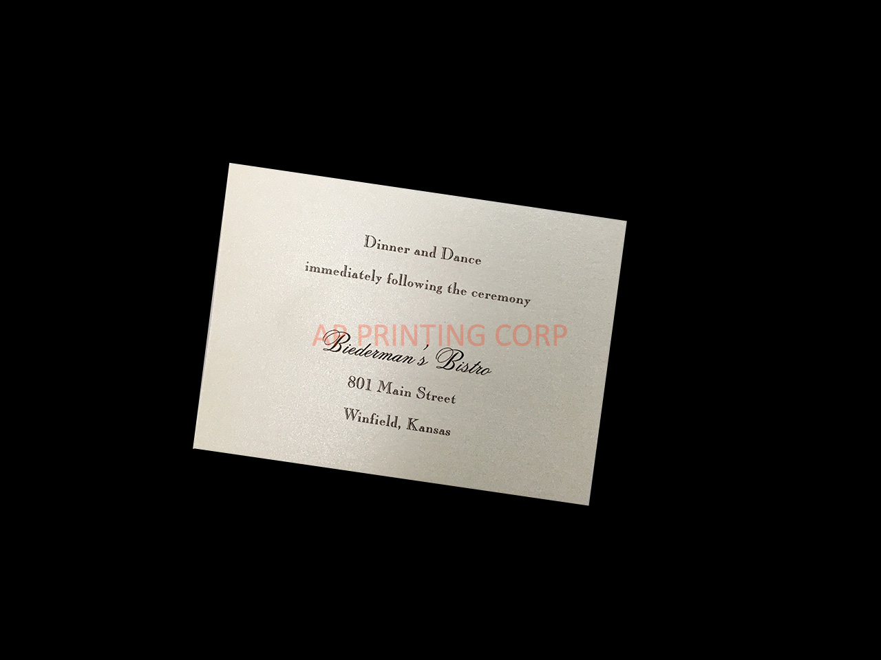 Rose Embrace [CC-80] Fancy Luxury Wedding Invitation