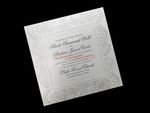 Lace Embrace [CC-41] Fancy Luxury Wedding Invitation