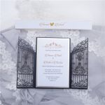Laser Cut Template JP2 Wedding Invitation