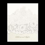Florentine Lace Fancy Luxury & Laser Cut Wedding Invitation