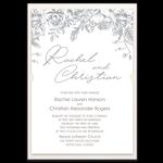 Roseline Fancy Luxury Suite & Laser Cut Wedding Invitation