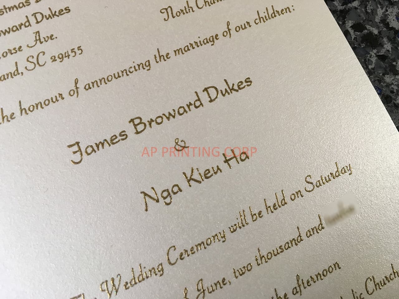 CL-PF-57 M-N Midnight Peacock Feather Pocket Laser Cut Wedding Invitation