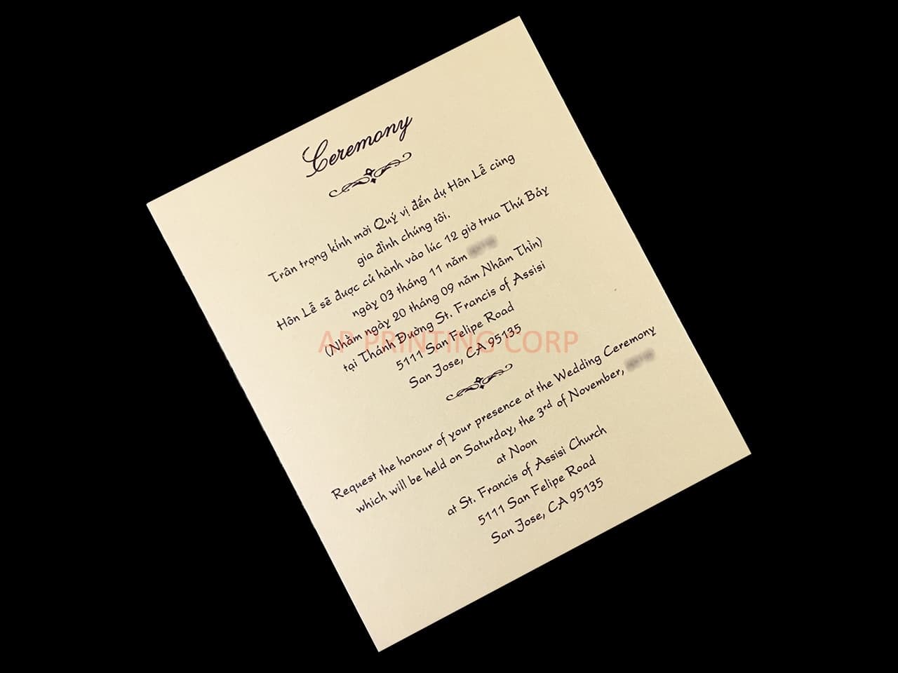 Glittery Lace Laser Cut Pocket Wedding Invitation