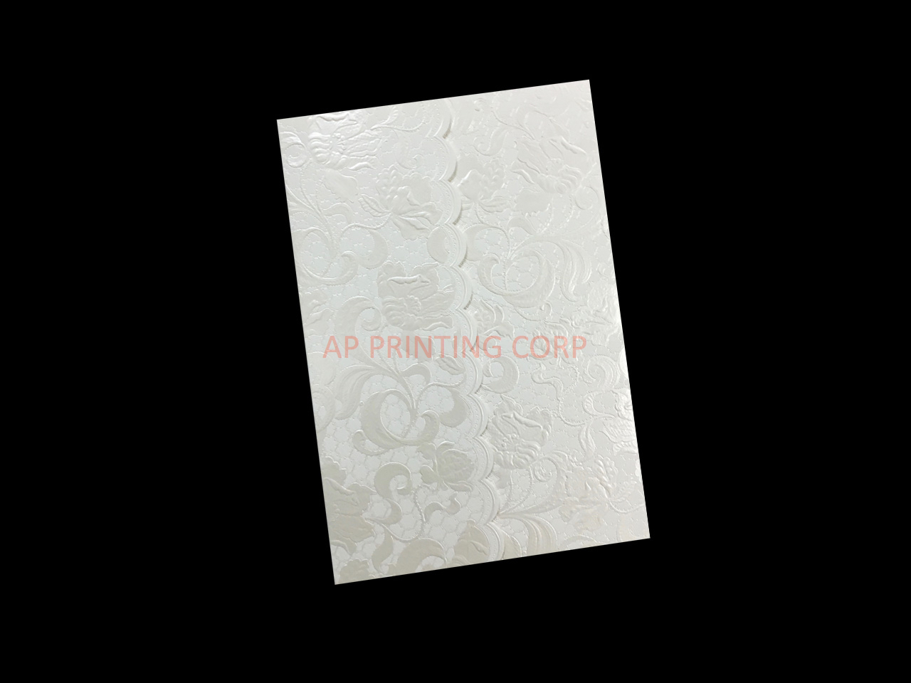 Symphony of Lace [CC-50] Fancy Luxury Wedding Invitation