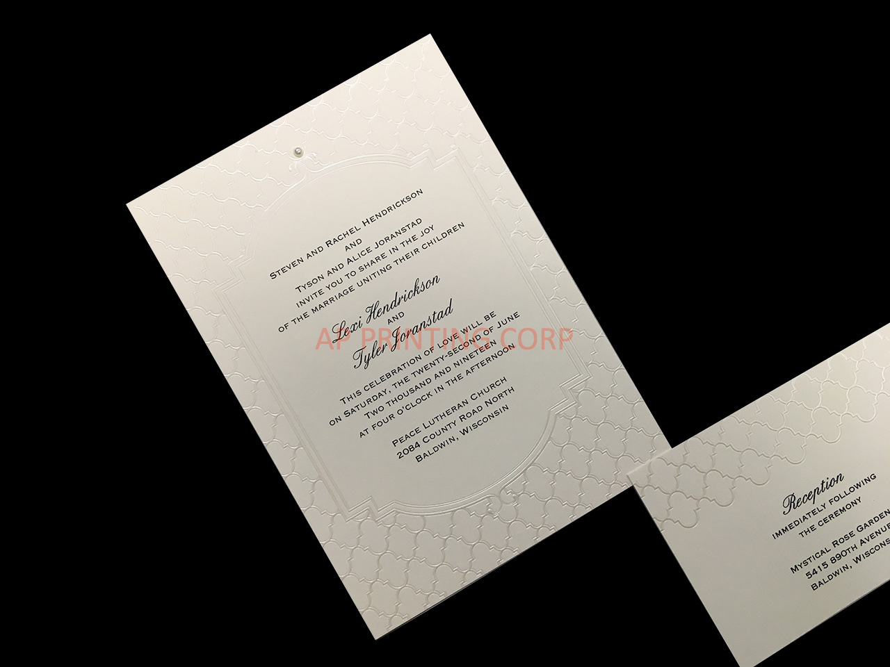Moroccan Elegance [CC-26] Fancy Luxury Wedding Invitation