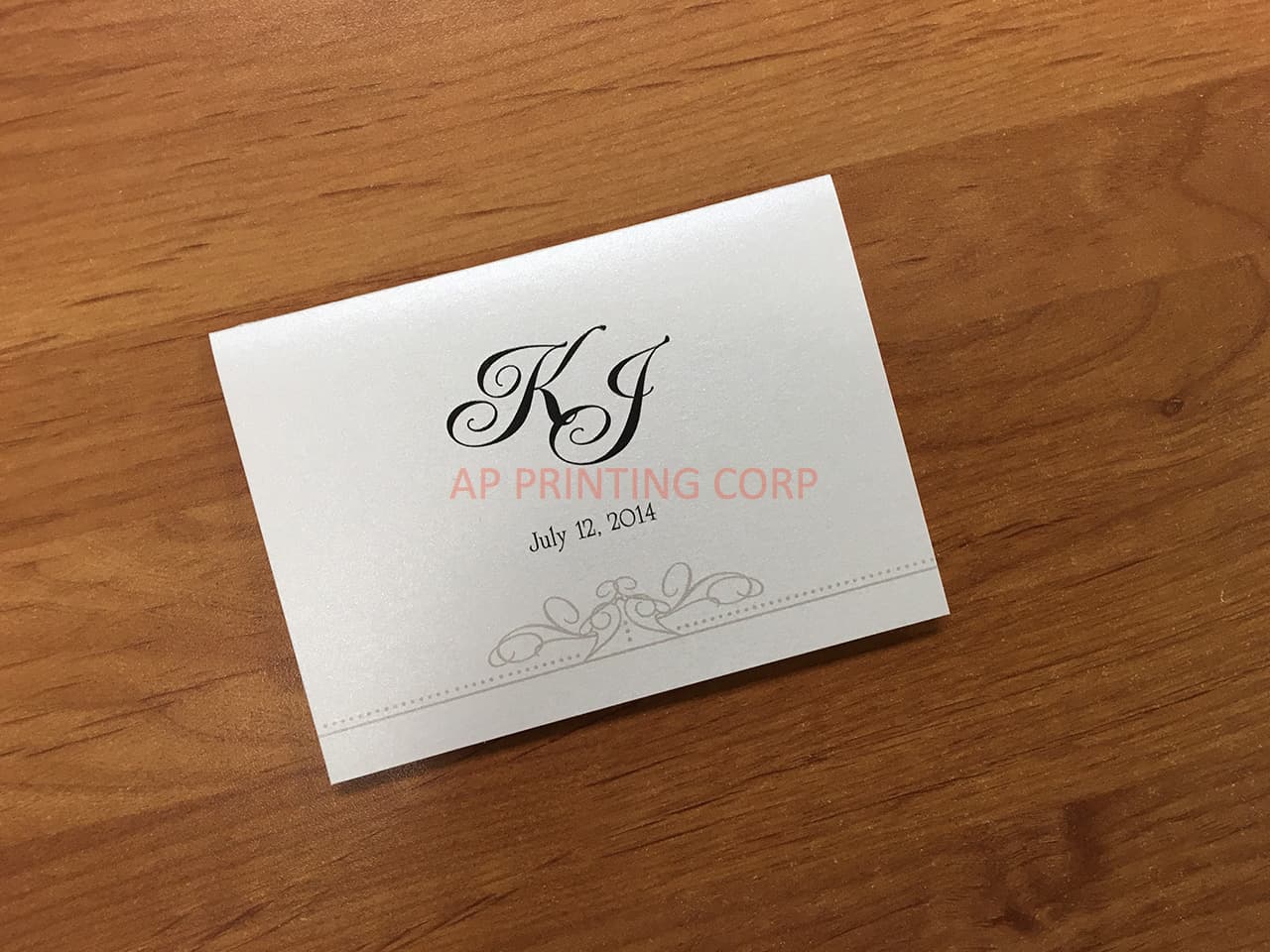 Vintage Flourish [CC-35] Fancy Luxury Wedding Invitatio