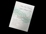 Icy Swirls Elsa [CC-93] Fancy Luxury Wedding Invitation