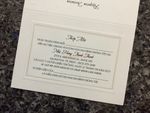 K781 [I-10] Vietnamese & English Wedding Invitation