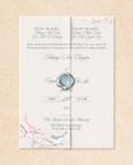 Invitation Birds Vellum Wrapped Vietnamese & English Wedding Invitation