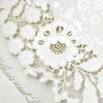Florentine Lace Fancy Luxury & Laser Cut Wedding Invitation