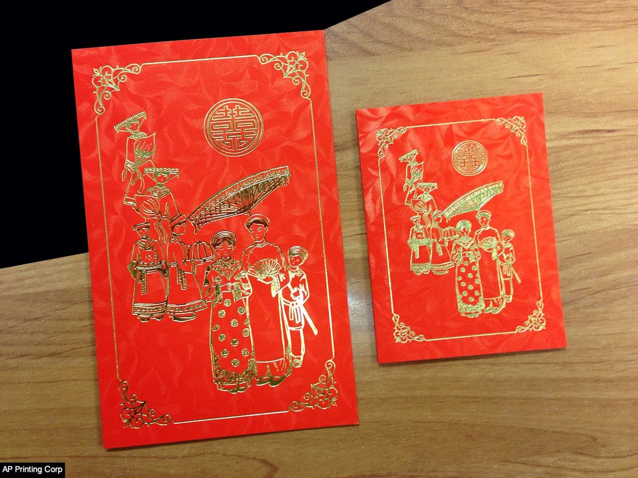 DR1-DVS-V [V-L-02] Silken Romance Bride & Groom Wedding Invitation