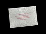 Embossed Beauty [CC-35] Fancy Luxury Wedding Invitation
