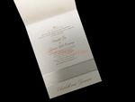 A Fine Flourish [CC-66] Fancy Luxury Wedding Invitation