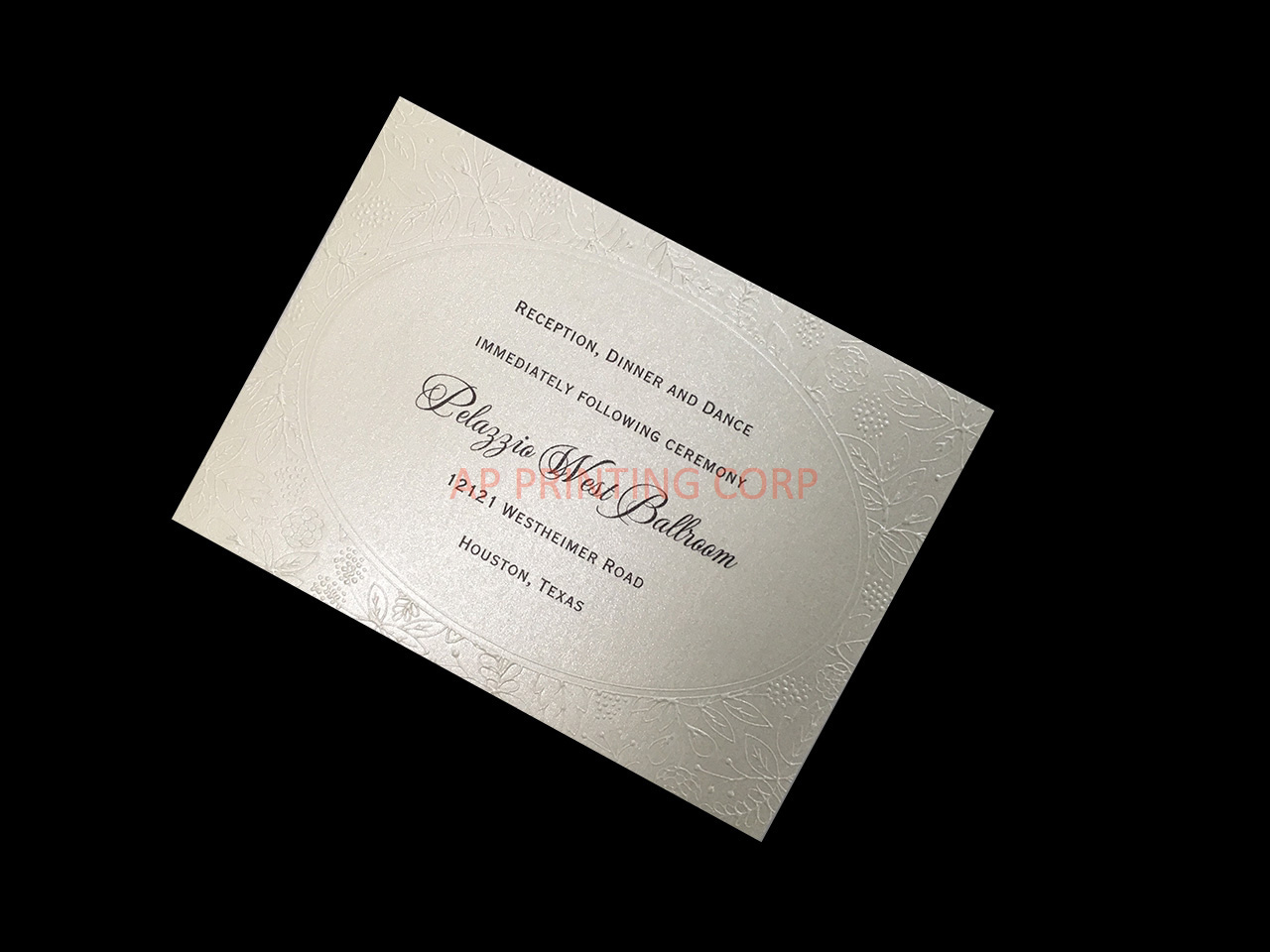 Natural Luxury [CC-35] Fancy Luxury Wedding Invitation