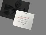 Ebony Amour CC-82 Fancy Luxury Wedding Invitation