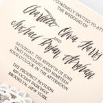 Chantilly Lace Fancy Luxury & Laser Cut Wedding Invitation