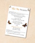 Invitation Butterflies Vellum Wrapped Vietnamese & English Wedding Invitation