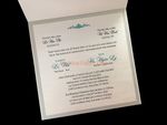 Blush Rose Laser Cut Wedding Invitation