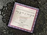 Elegant Lace Laser Cut Pocket Wedding Invitation