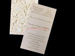 Gorgeous Lace Laser Cut Wedding Invitation