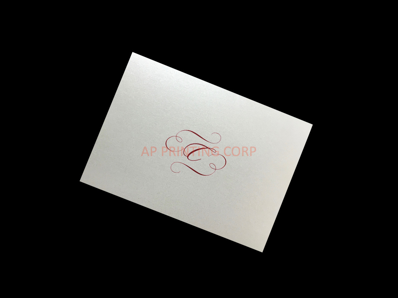 Embossed Beauty [CC-35] Fancy Luxury Wedding Invitation