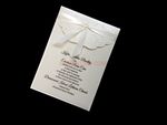 Latte Ecru Whisper [CC-80] Fancy Luxury Wedding Invitation