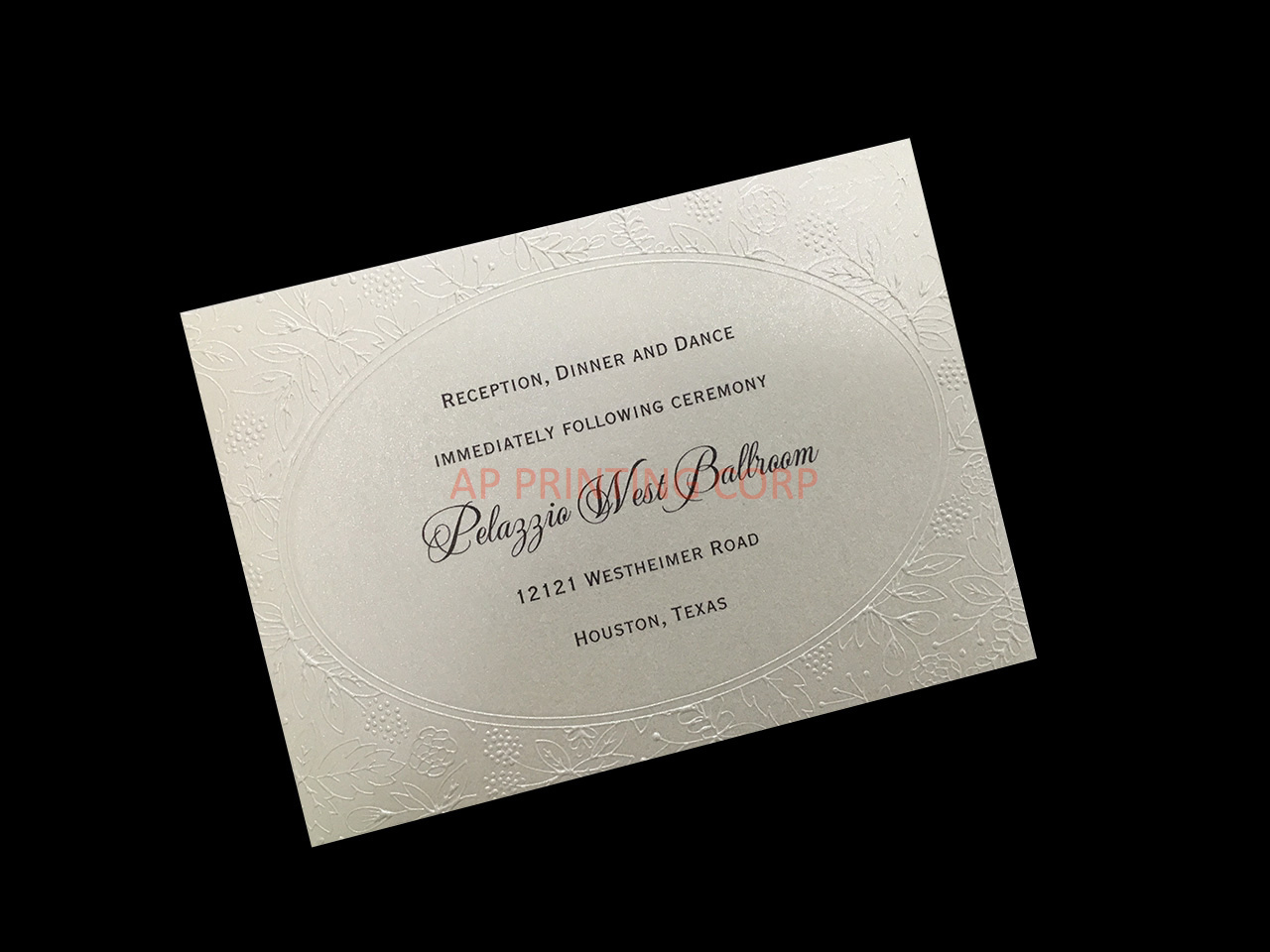 Natural Luxury [CC-35] Fancy Luxury Wedding Invitation