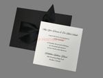 Ebony Amour CC-82 Fancy Luxury Wedding Invitation