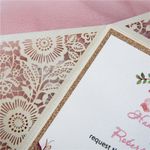 Laser Cut Template JP3 Wedding Invitation