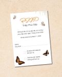 Invitation Butterflies Vellum Wrapped Vietnamese & English Wedding Invitation