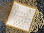 Elegant Tree Laser Cut Wedding Invitation