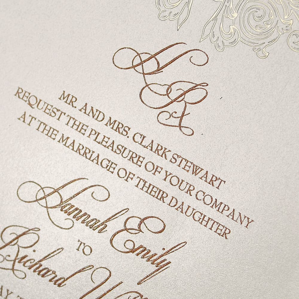 Corelli Fancy Luxury Suite & Laser Cut Wedding Invitation