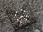 Elegant Lace Laser Cut Pocket Wedding Invitation