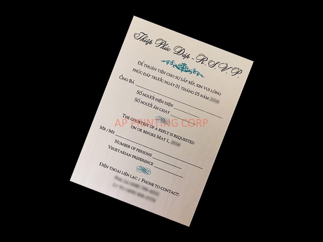 Blush Rose Laser Cut Wedding Invitation