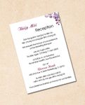 Purple Text and Leaves Vellum Wrapped Vietnamese & English Wedding Invitation 4