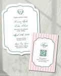Eternal Elegance Unique Style Wedding Invitations 1