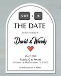 Ctrl Wedding Unique Style Wedding Invitations 2
