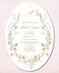 Ethereal Garden Wedding Unique Style Wedding Invitations 2