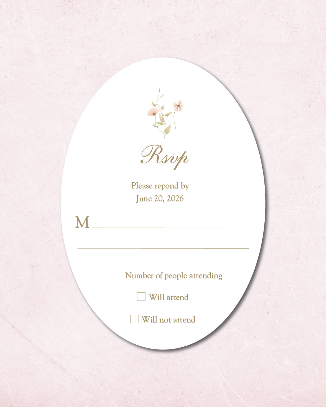 Ethereal Garden Wedding Unique Style Wedding Invitations 3