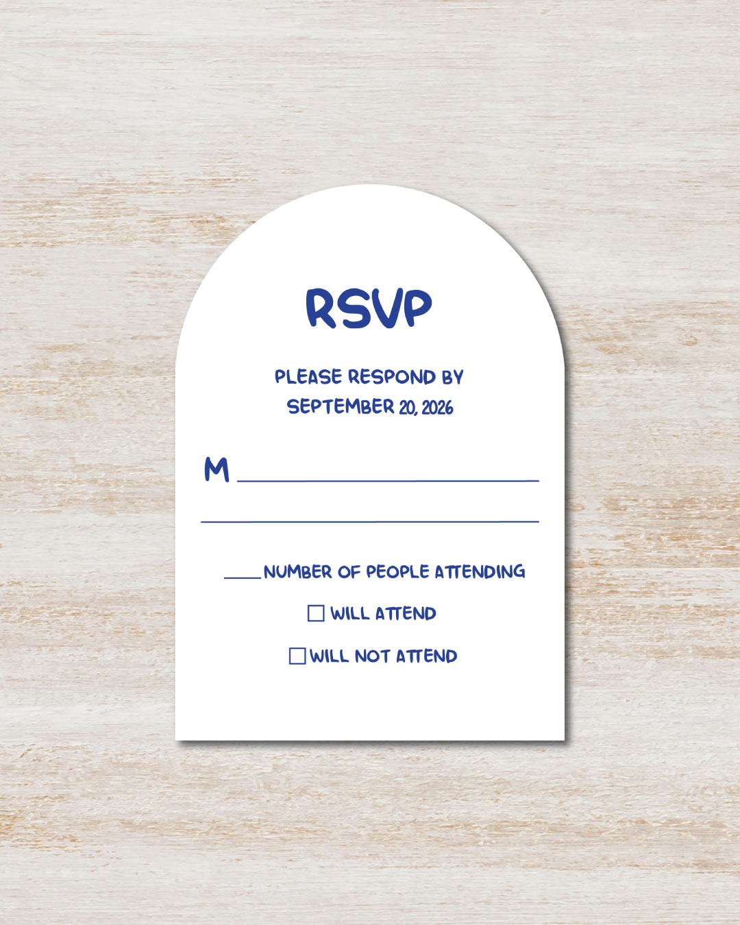 Creative Illustration Unique Style Wedding Invitations 4