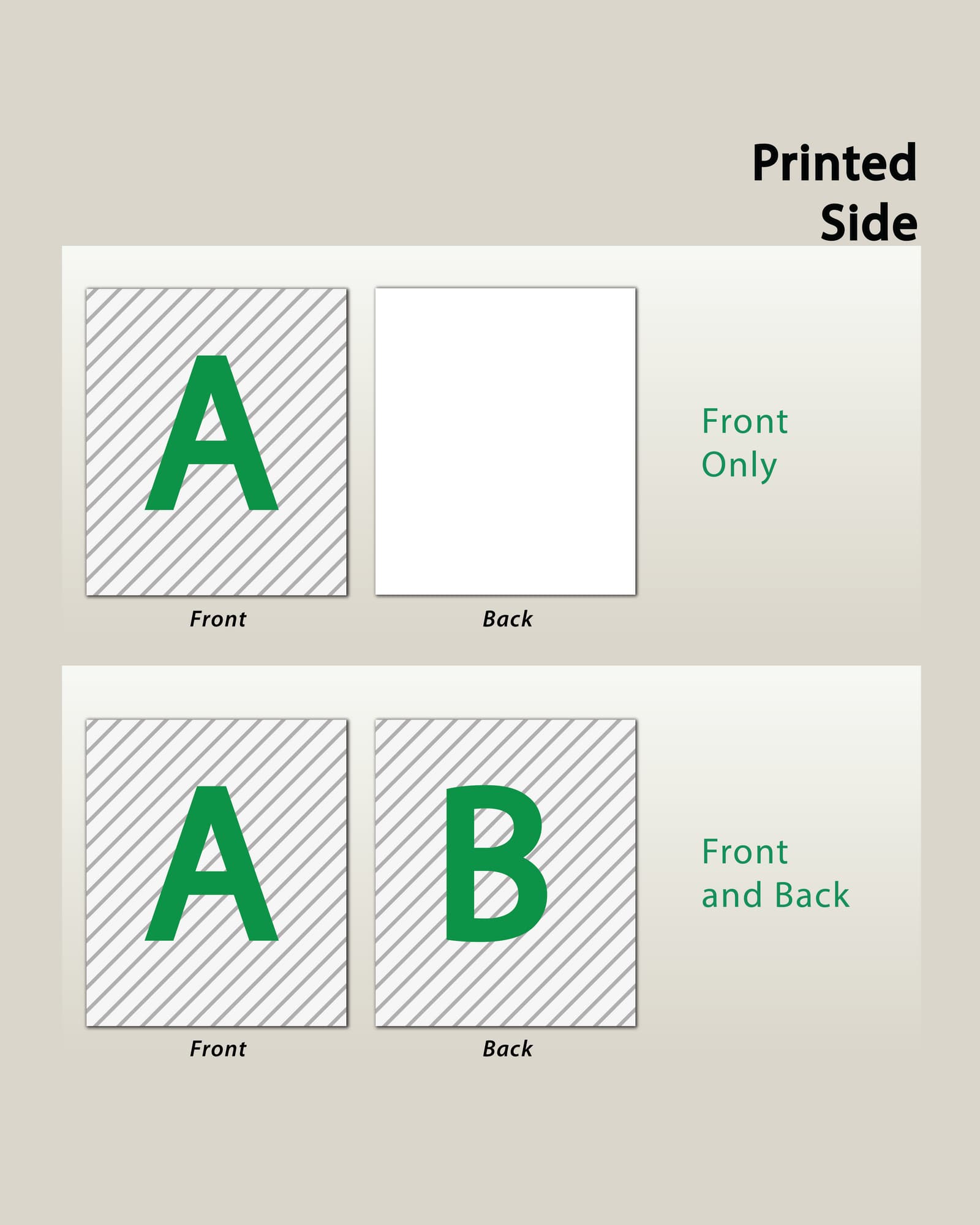 Invoice Printed Side