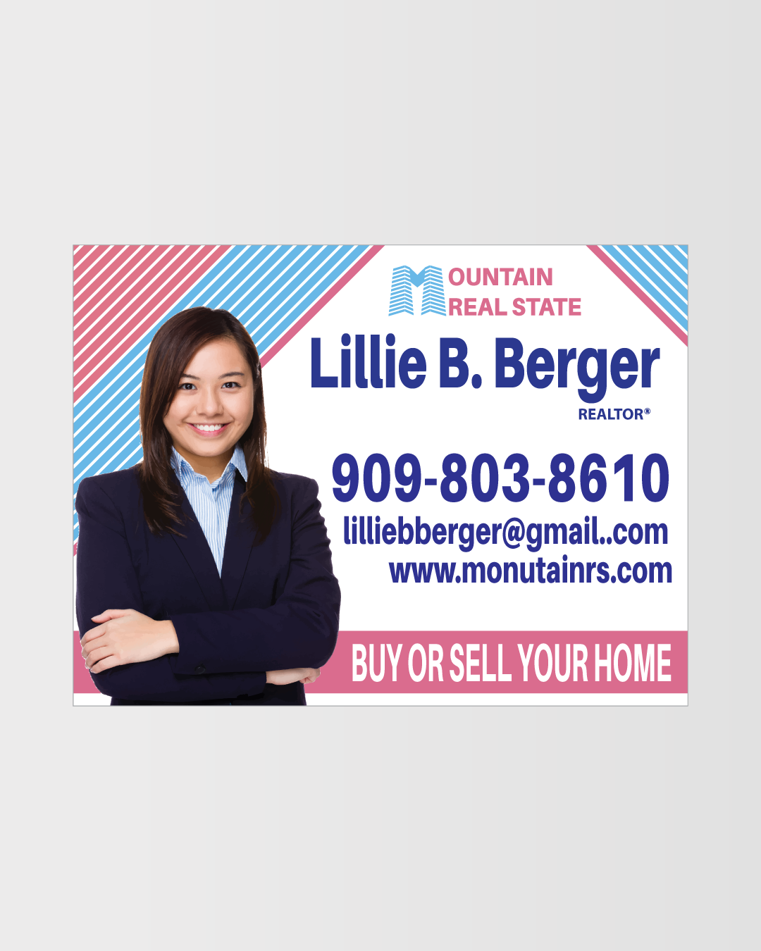 Real State Car Magnet