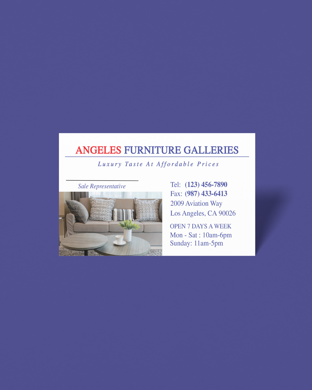 Subtle Design Standard Business Cards 1