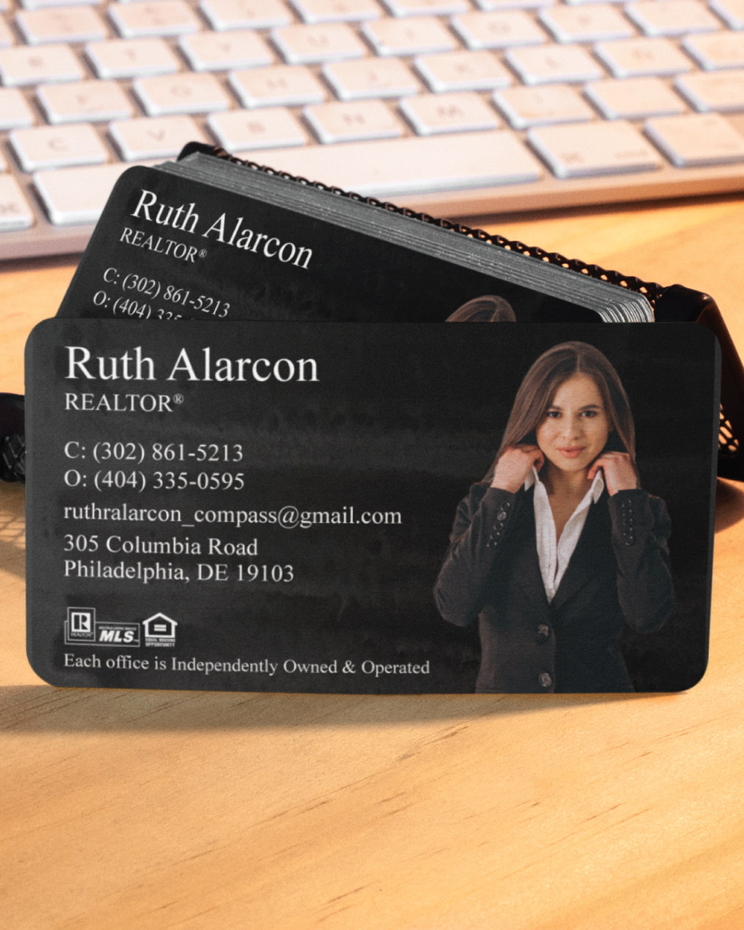 Compass Simple and Elegant Business Cards