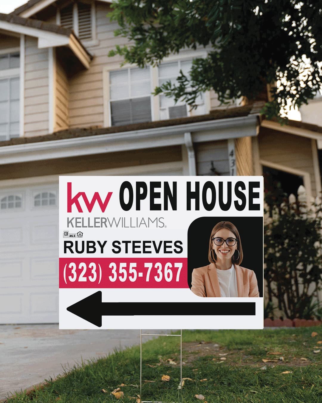 Keller Williams Realty Beautiful Design With Photography Design Yard Sign