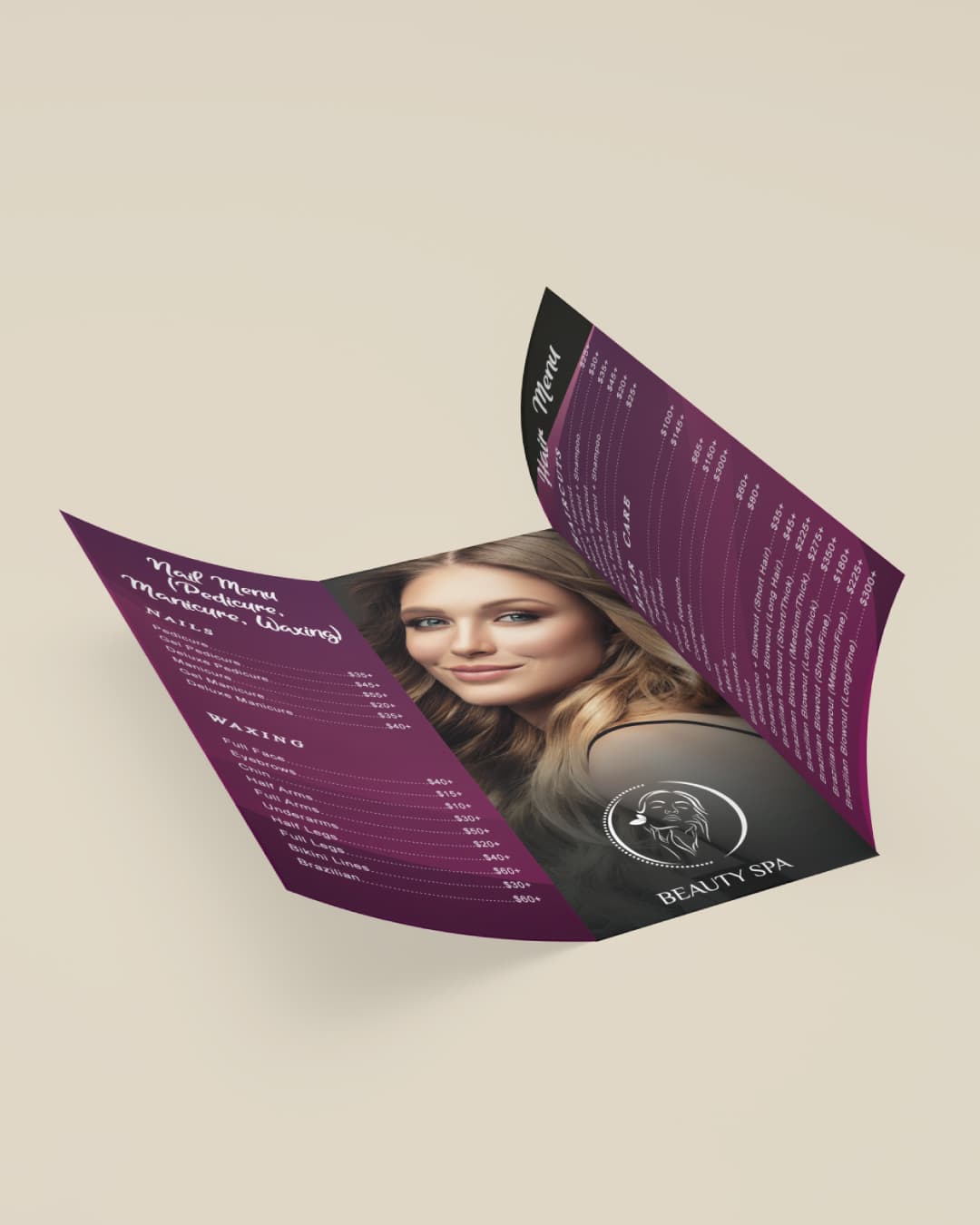 Dark Purple Gradient Brochure