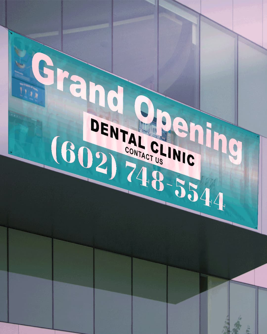 Blue Welcome Banners