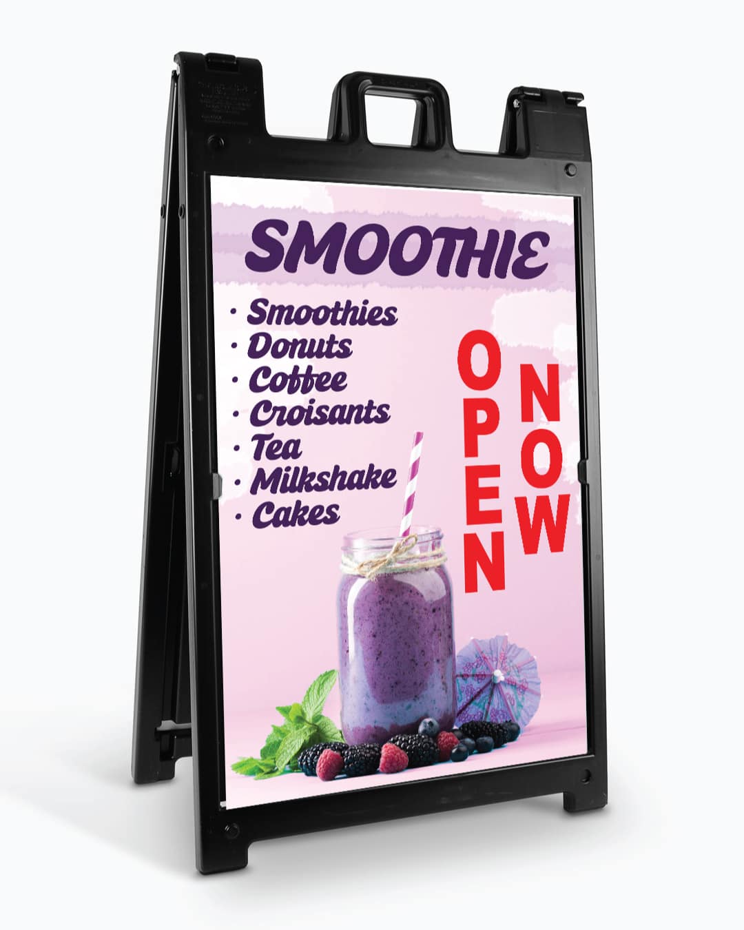 Cute Purple A Frame Signs